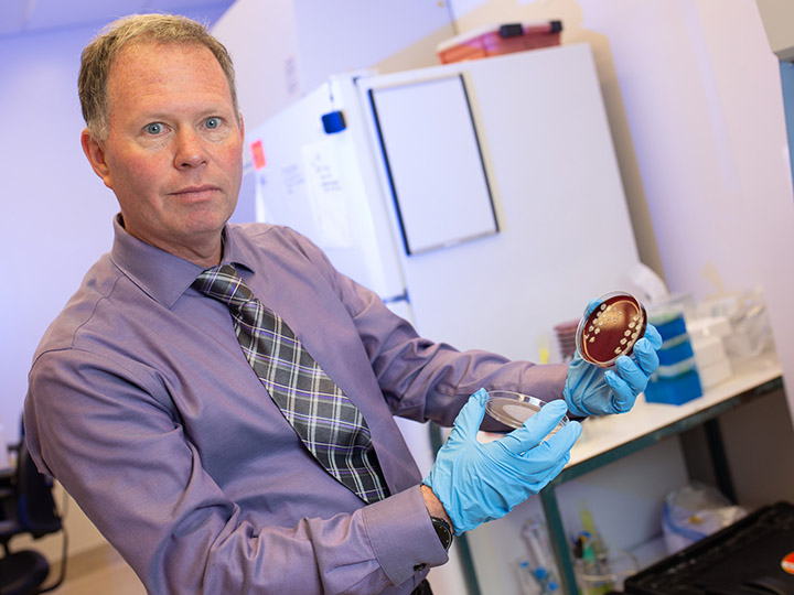 Kevin Garey, professor of pharmacy practice and chair of the UH College of Pharmacy Department of Pharmacy Practice and Translational Research