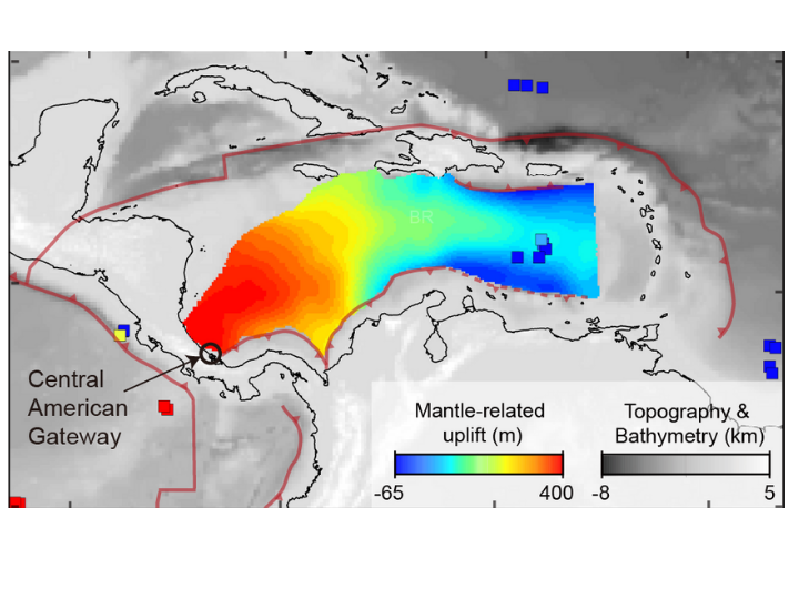 "River of Rocks" found beneath caribbean