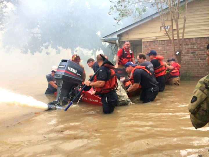 HFD Station 49 after Hurricane Harvey