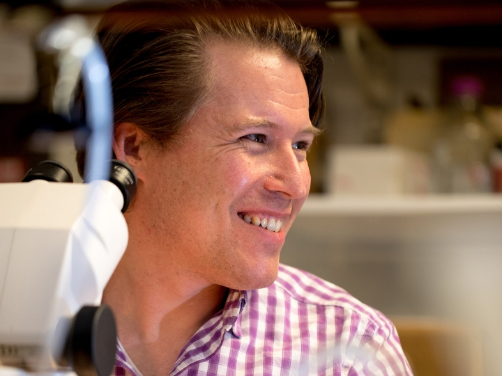 Richard Meisel, assistant professor of biology and biochemistry Richard Meisel, assistant professor of biology and biochemistry