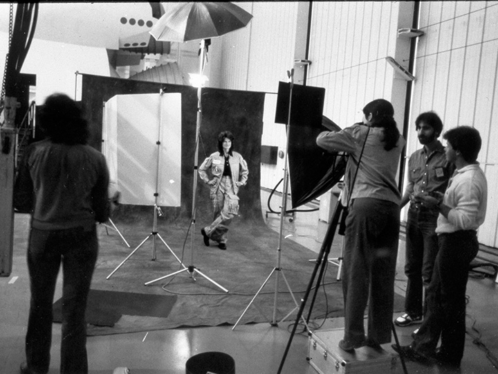 Janice Rubin and Sally Ride