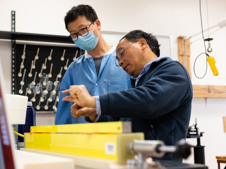 UH researchers discuss their concept of a super conductor embedded highway of the future UH researchers discuss their concept of a super conductor embedded highway of the future