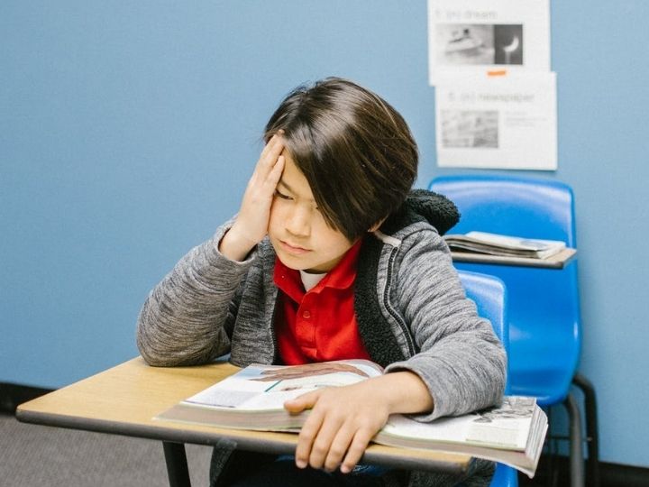 Tired child Tired child