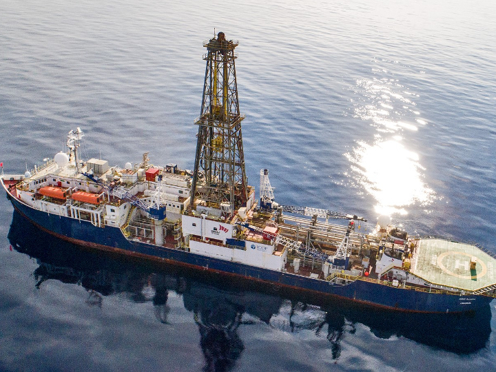 Antartica drill ship Antartica drill ship