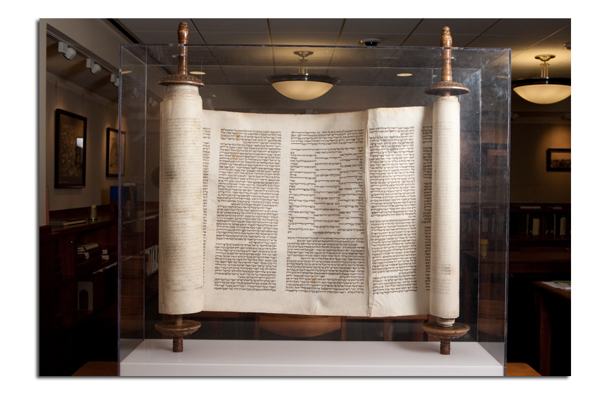 Ancient manuscript Hebrew Torah Scroll - The Portal to Texas History