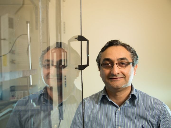 Photograph of Mohammad Reza Abidian, associate professor of biomedical engineering at the University of Houston Photograph of Mohammad Reza Abidian, associate professor of biomedical engineering at the University of Houston