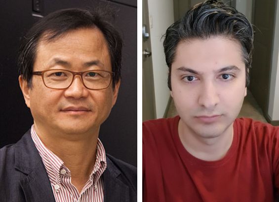 Photo of researchers Yunsoo Choi and Masoud Ghahremanloo Photo of researchers Yunsoo Choi and Masoud Ghahremanloo