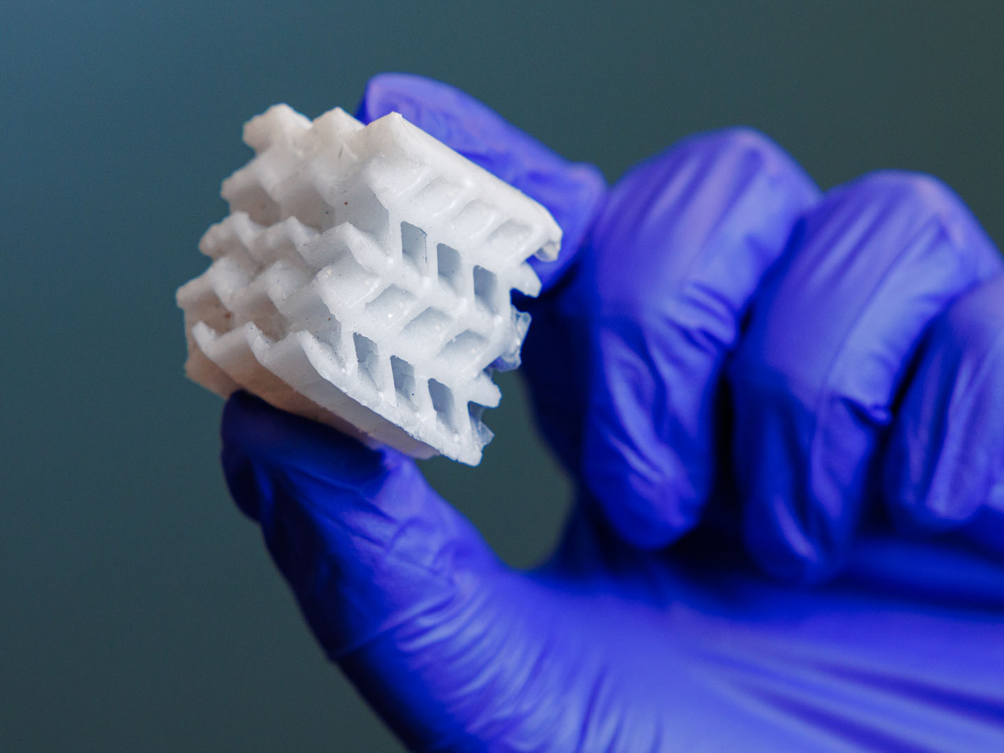 Ceramic and bendable material