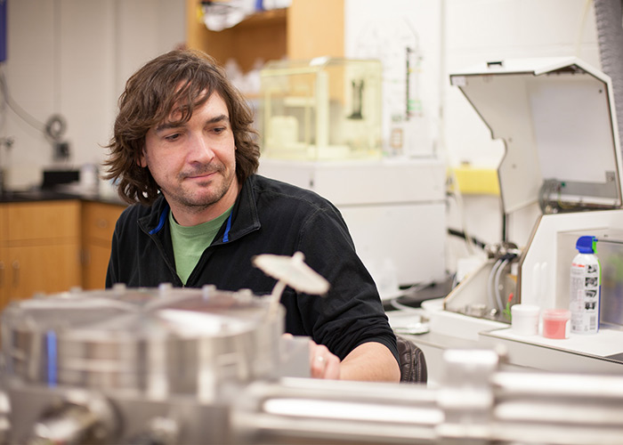 Tom Lapen is a professor of geology in the College of Natural Sciences and Mathematics.