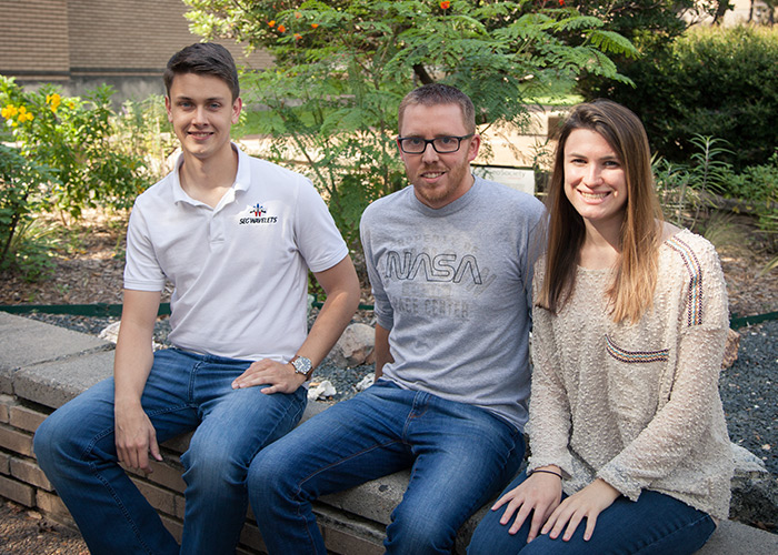 Walter Reed, Matthew Sexton and Mariah Michie