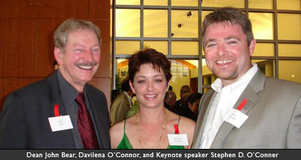 Photo of Dean Bear, Davilena and Stephen O'Connor