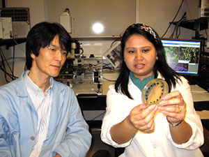 Masaya Fujita & UH Graduate Student Seram Devi