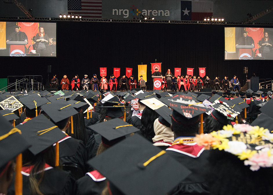 University of Houston Commencement for College of Natural Sciences and Mathematics
