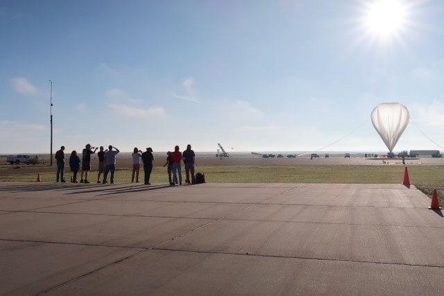 HASP Research Balloon Launch