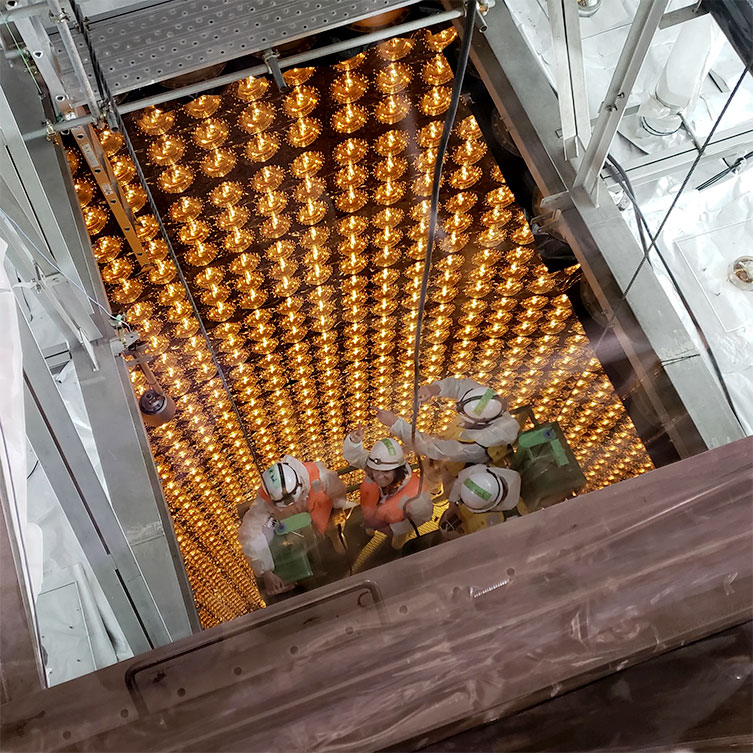 Super Kamiokande Detector’s Water Tank