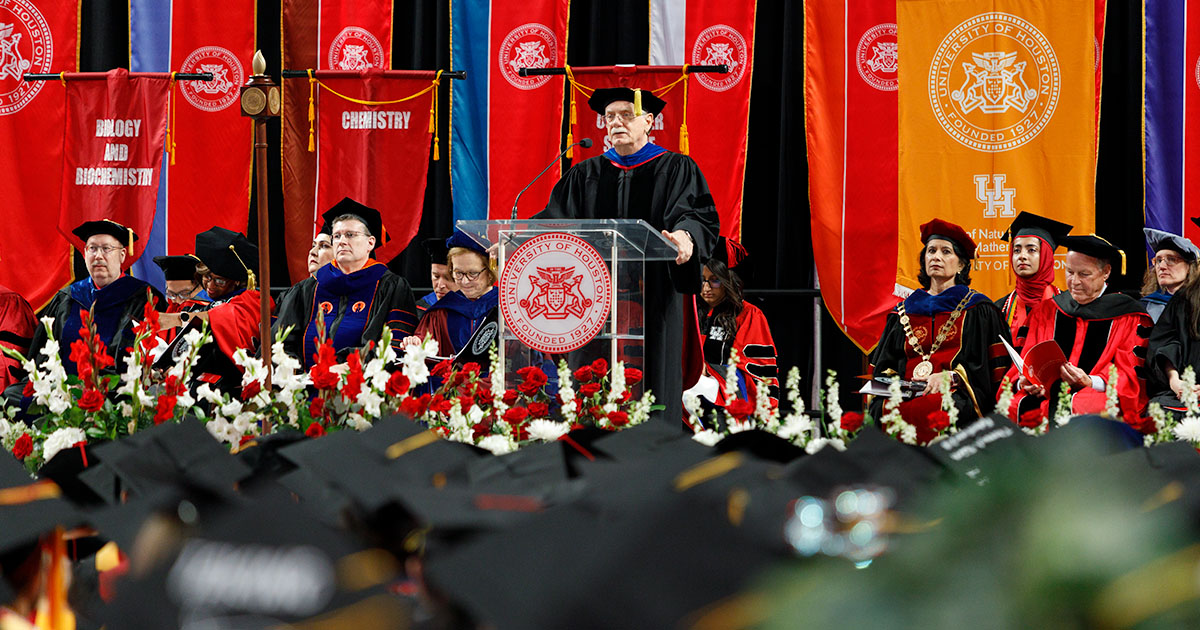 More than 750 NSM Degree Candidates Honored at UH Commencement