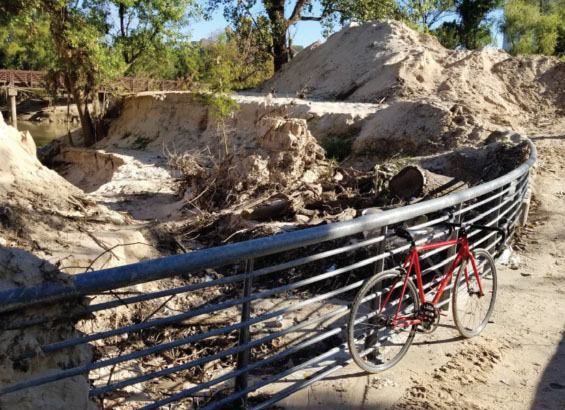 Mounds of Sediment