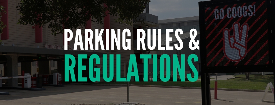 Parking rules and regulations