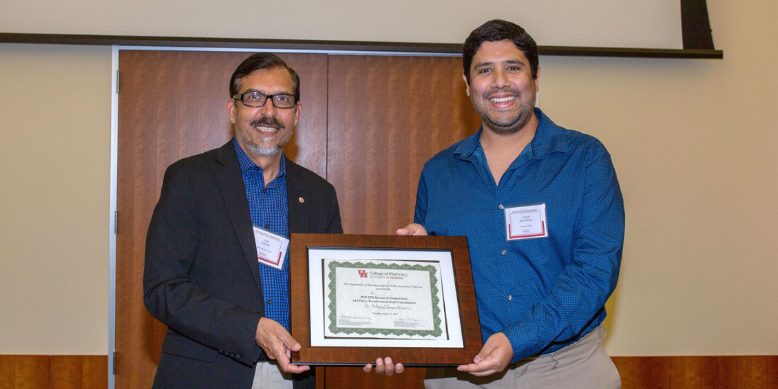 Second-place Postdoctoral Oral Presentation Award