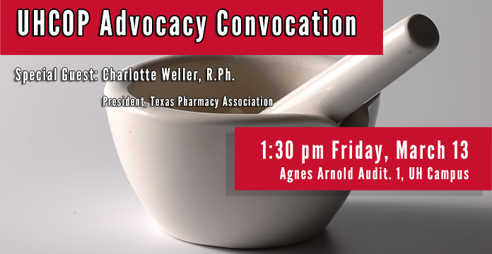 promo image for March 13 Advocacy Convocation