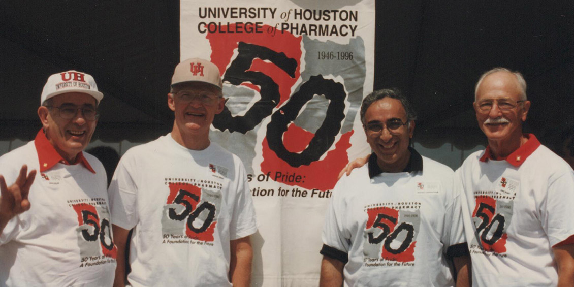 marcello, pierrat, lokhandwala and mccarty at 50th anniversary