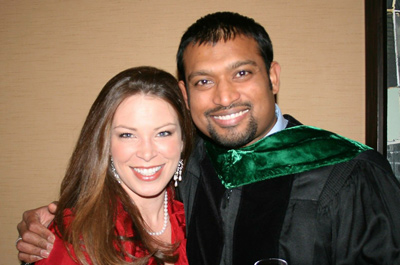 photo of Prasad Abraham and wife