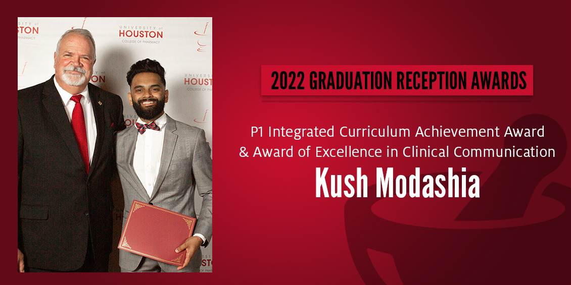 Award of Excellence in Clinical Communication Kush Modashia