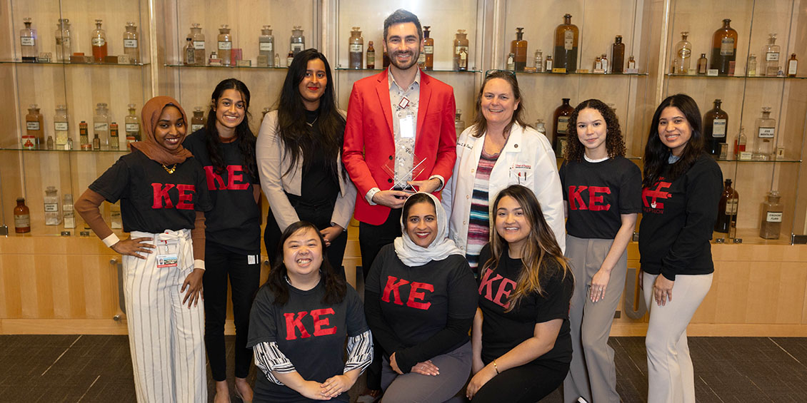 Students and co-advisors of Kappa Epsilon