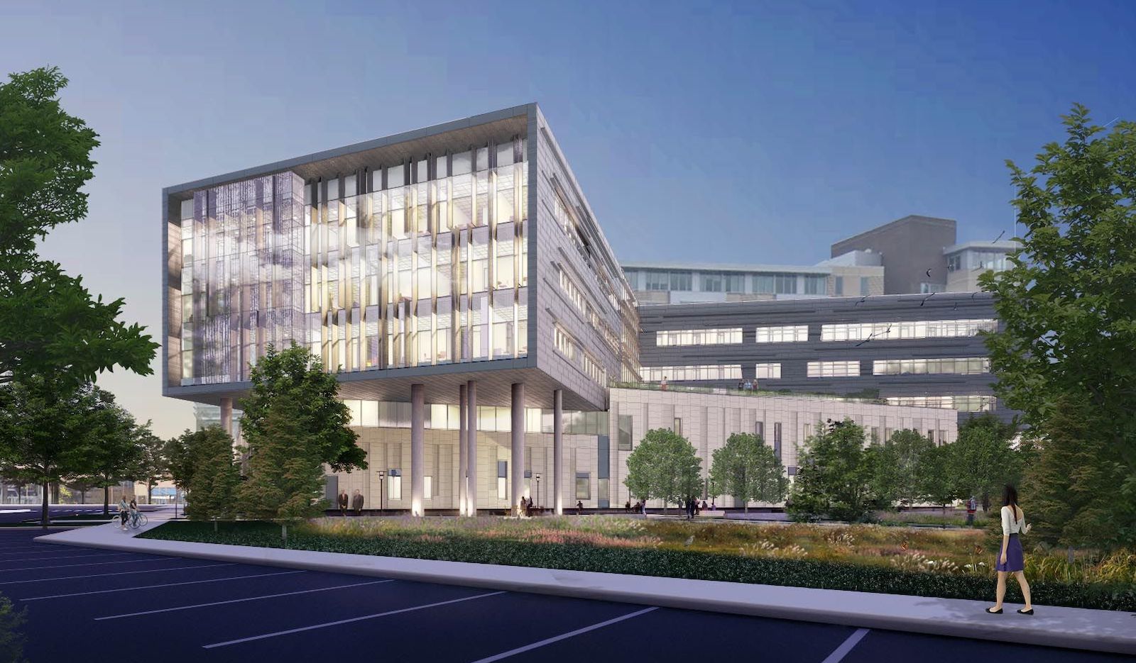 Digital rendering of John O'Quinn Law Building