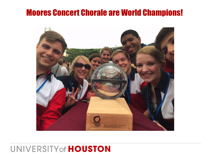 Moores Concert Chorale