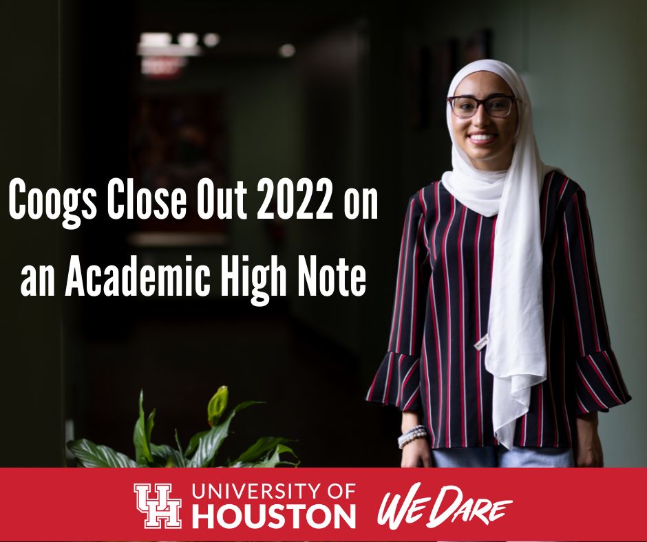 Coogs closes 2022 on a high academic note
