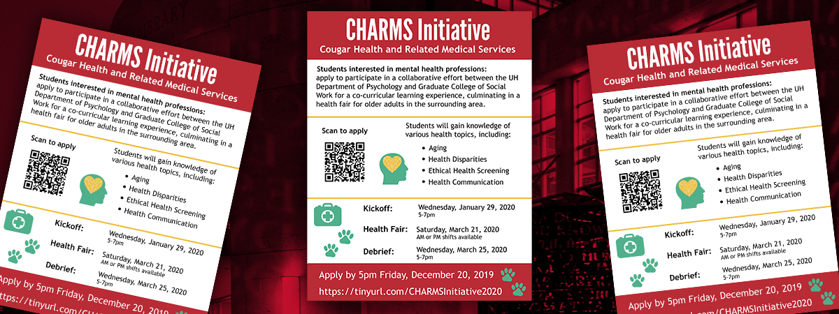 Health Cougar Health and Related Medical Services (CHARMS) Initiative 