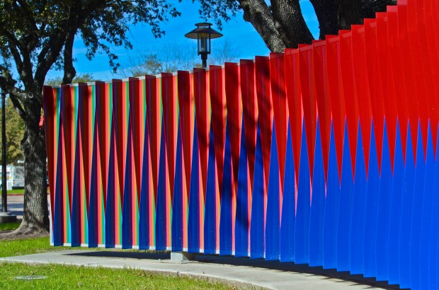 Double Physichromie, 2009 (Carlos Cruz-Diez)