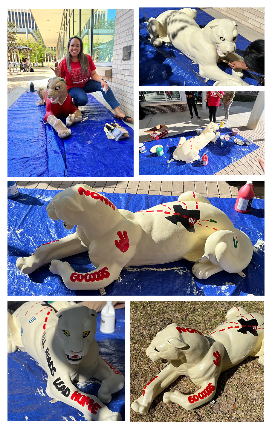 Cougar Painting
