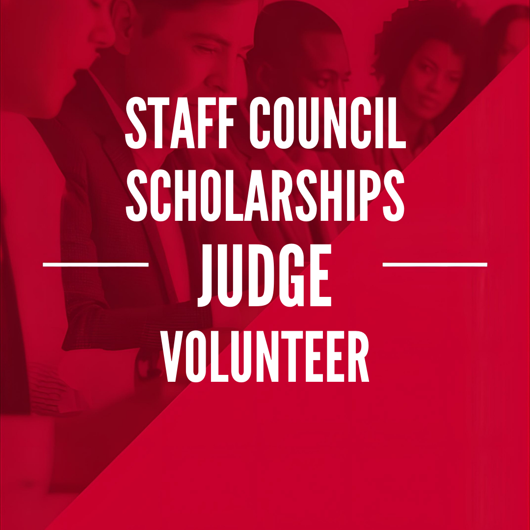 Volunteer judges with red tones