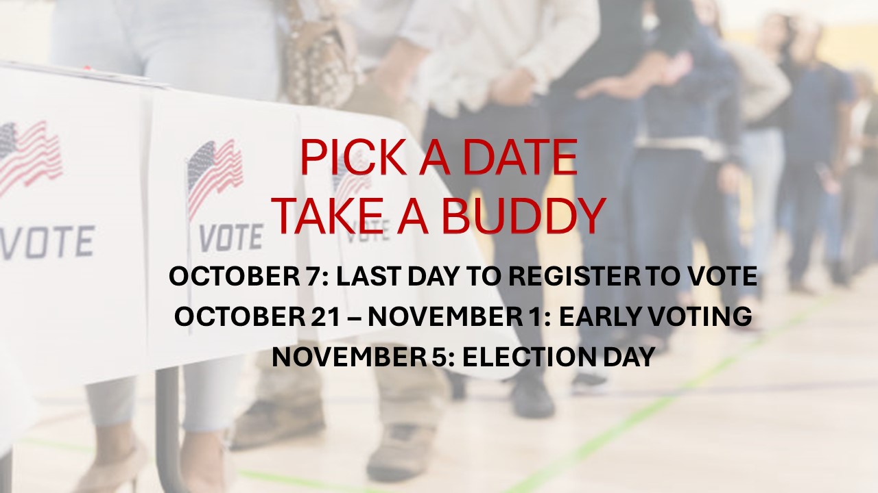 Take a Buddy to Vote!