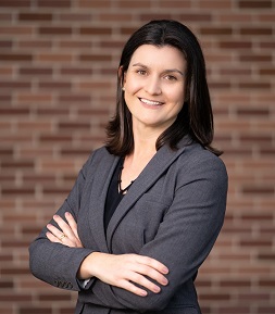 Portrait of a raven haired women in a business suit
