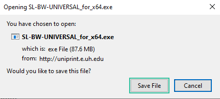 Click the Save File button