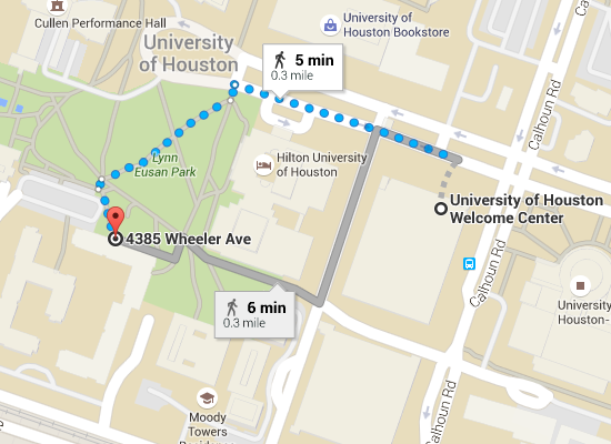tap walking map