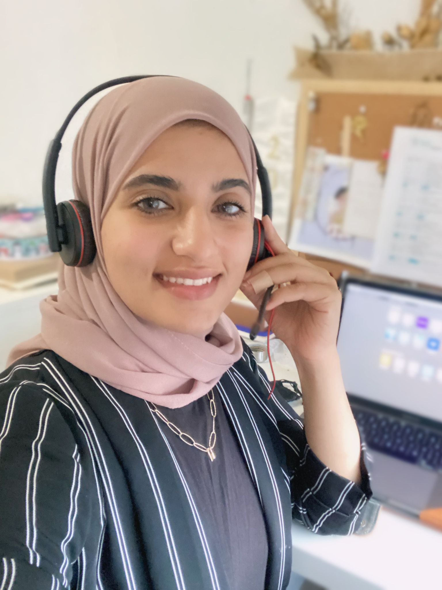 Rawan working remotely