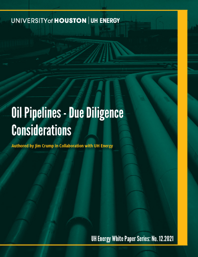 Oil Pipelines - Due Diligence Considerations - Click here to read this White Paper