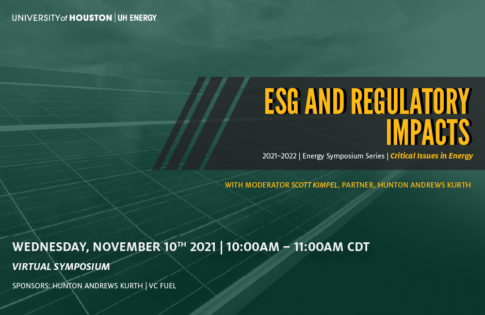 Investing in the Energy Transition Series: ESG and Regulatory Impacts Image