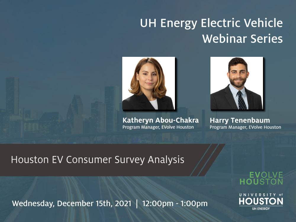 EV Webinar Series: Houston EV Consumer Survey Analysis Image