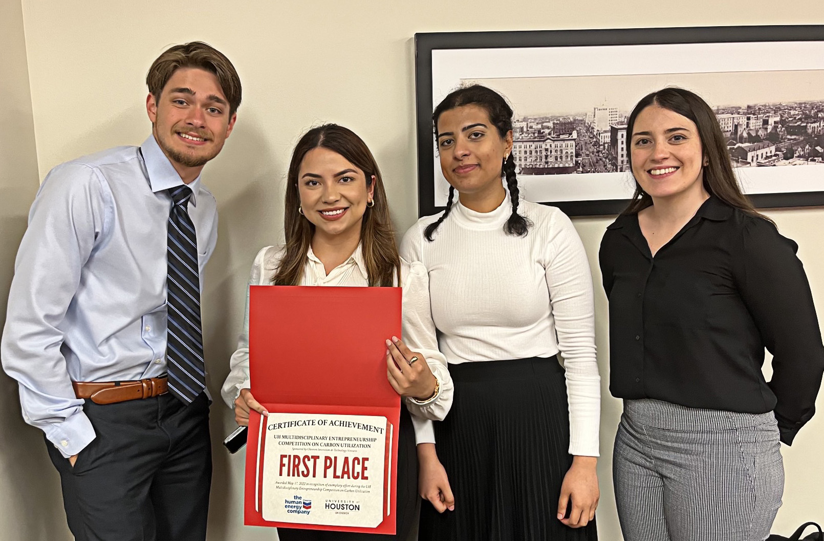 Coogs Excel During Chevron Competition on Carbon Utilization - Click here to read this article