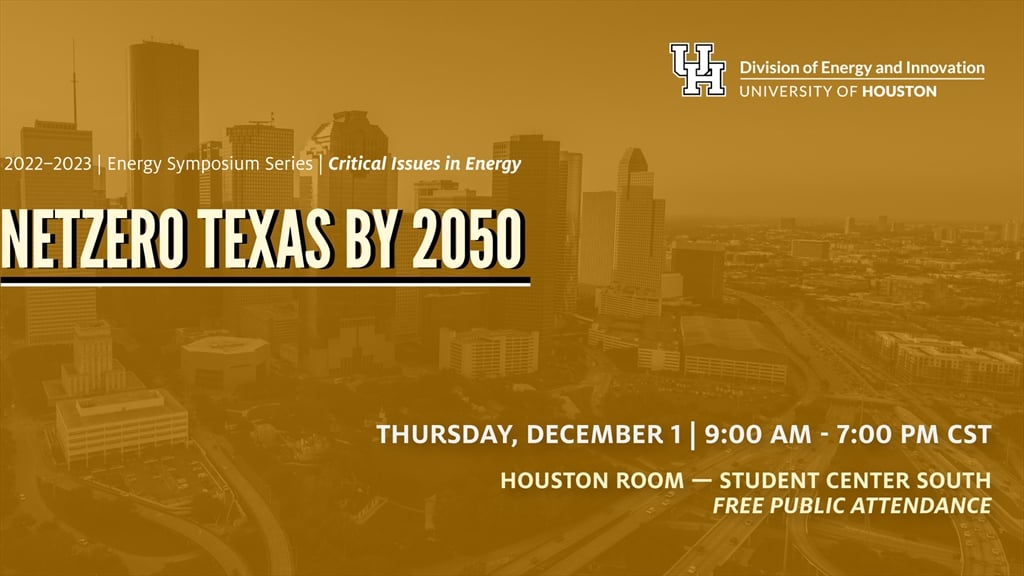Energy Symposium to Examine Path to Carbon Neutrality in Texas - Click here to read this article