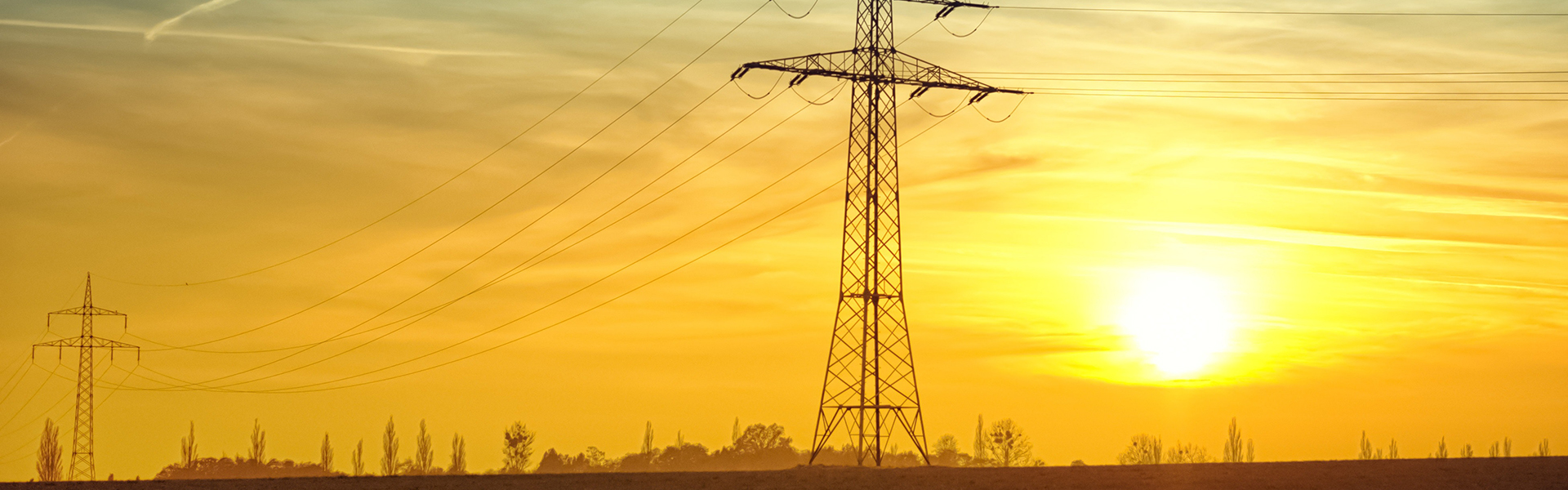 Image of power transmission tower