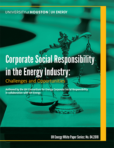 Corporate Social Responsibility in the Energy Industry: Challenges and Opportunities