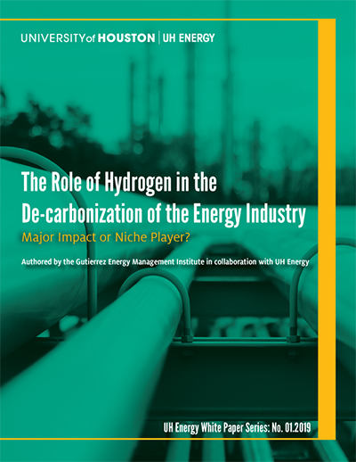 Click this image to read the The Role of Hydrogen in the De-carbonization of the Energy Industry White Paper