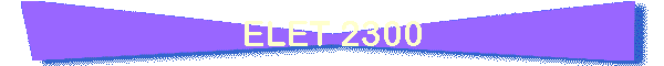 ELET 2300