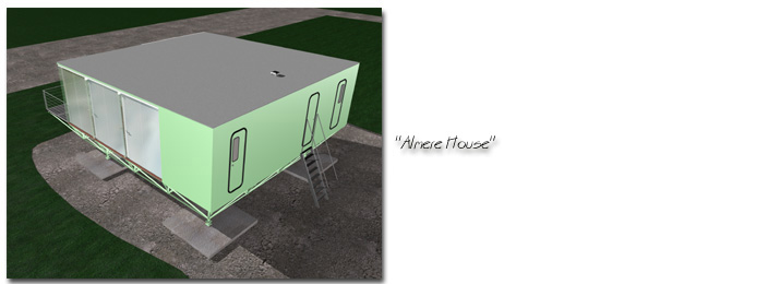 "Almere House" - rear view